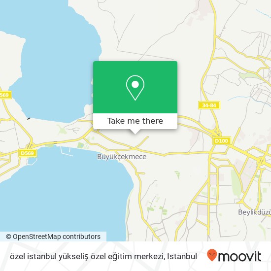 özel istanbul yükseliş özel eğitim  merkezi map