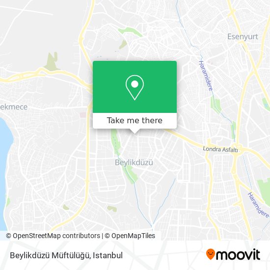 Beylikdüzü Müftülüğü map