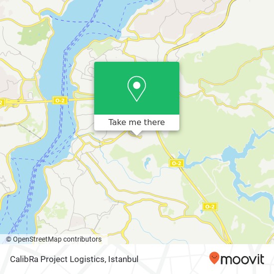 CalibRa Project Logistics map