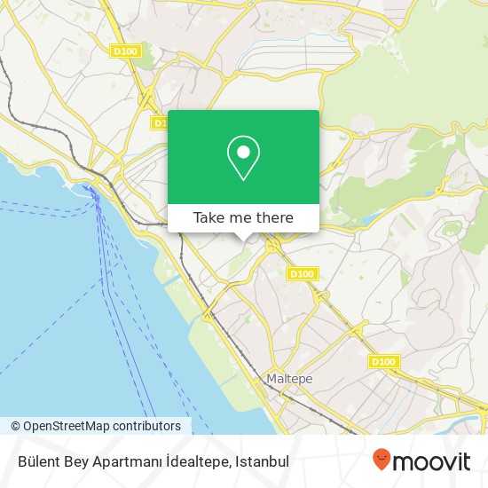 Bülent Bey  Apartmanı İdealtepe map