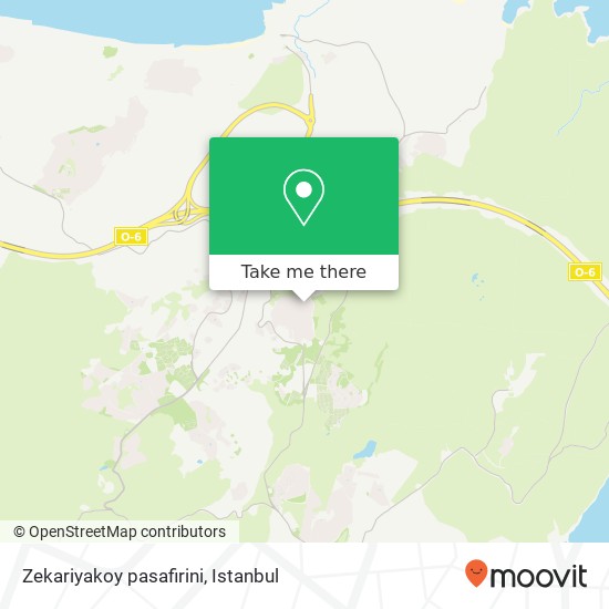 Zekariyakoy pasafirini map