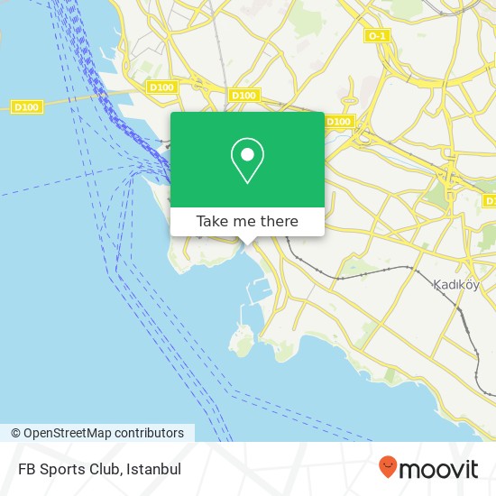 FB Sports Club map