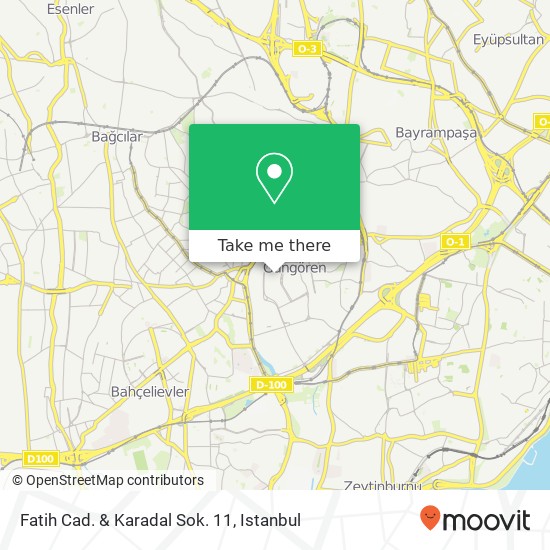 Fatih Cad. & Karadal Sok. 11 map