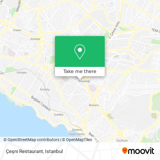 Çeşni Restaurant map