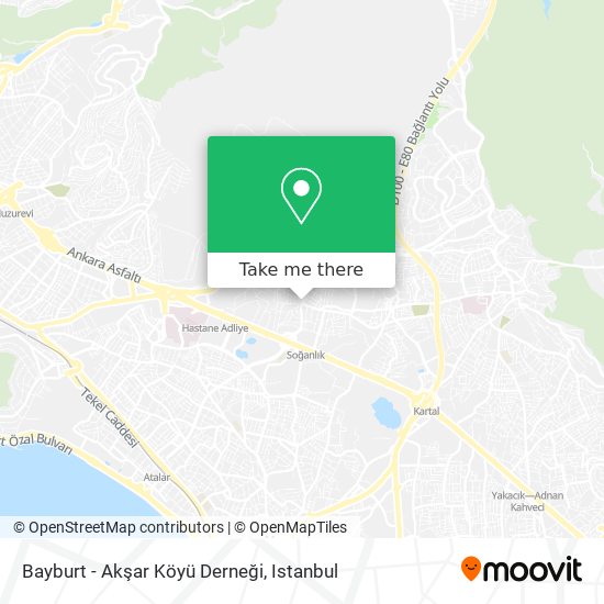 Bayburt - Akşar Köyü Derneği map
