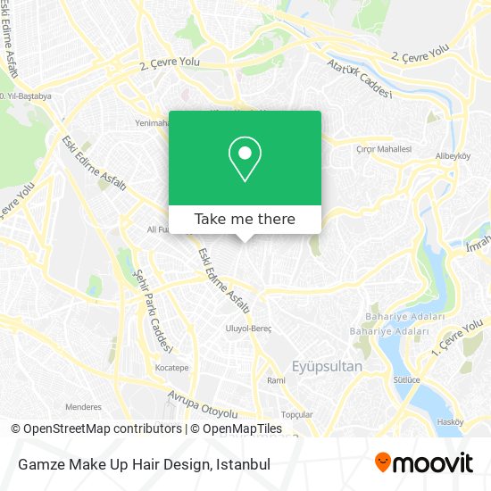 Gamze Make Up Hair Design map