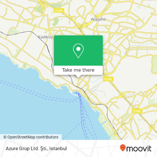 Azure Grup Ltd. Şti. map