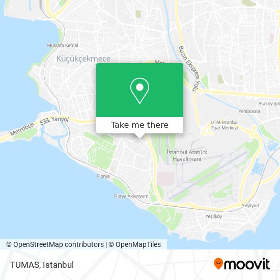 TUMAS map