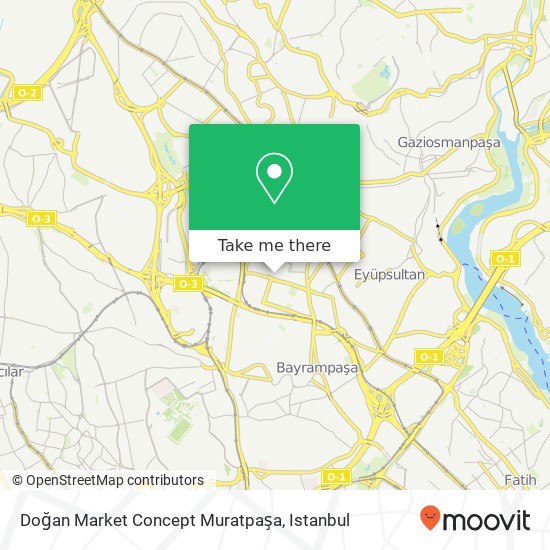 Doğan Market Concept Muratpaşa map