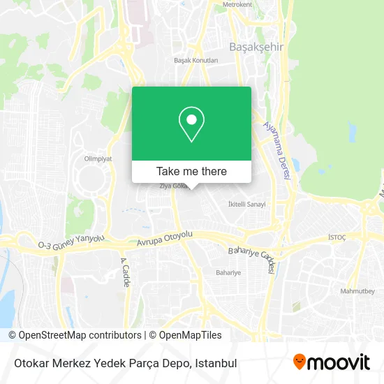 Otokar Merkez Yedek Parça Depo map