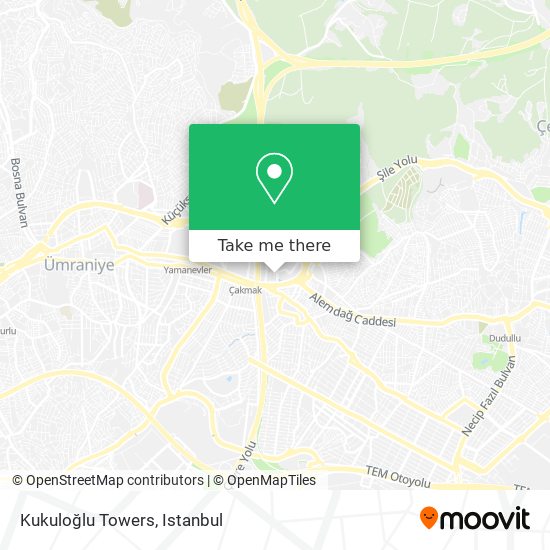 Kukuloğlu Towers map