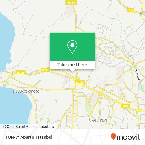 TUNAY Apart's map