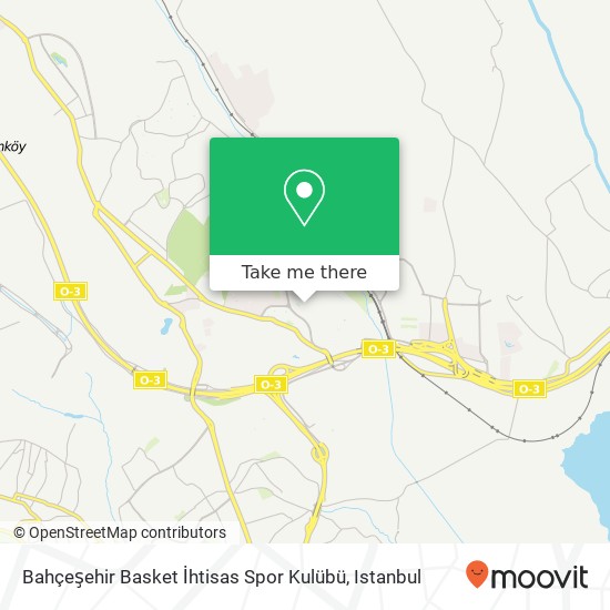 Bahçeşehir Basket İhtisas Spor Kulübü map