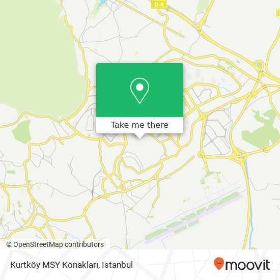 Kurtköy MSY Konakları map