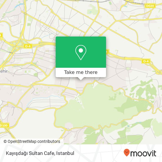 Kayışdağı Sultan Cafe map