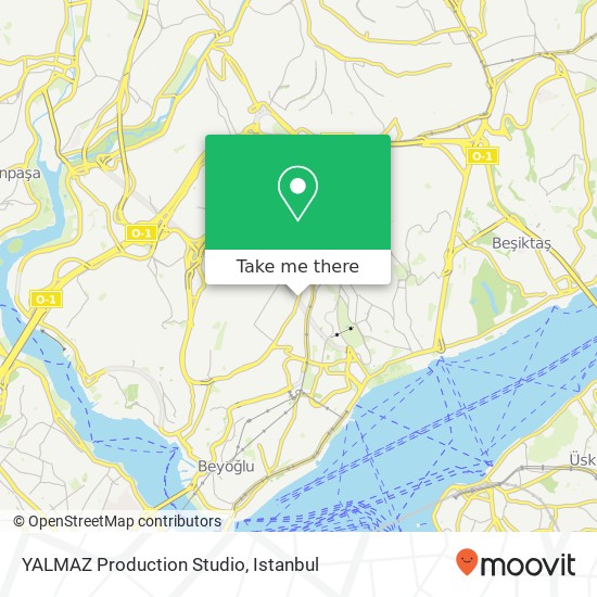 YALMAZ Production Studio map