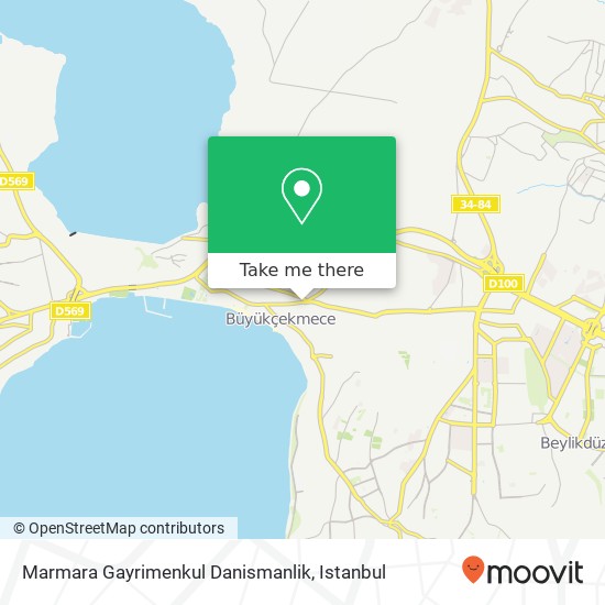 Marmara Gayrimenkul Danismanlik map