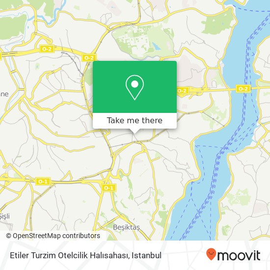 Etiler Turzim Otelcilik Halısahası map