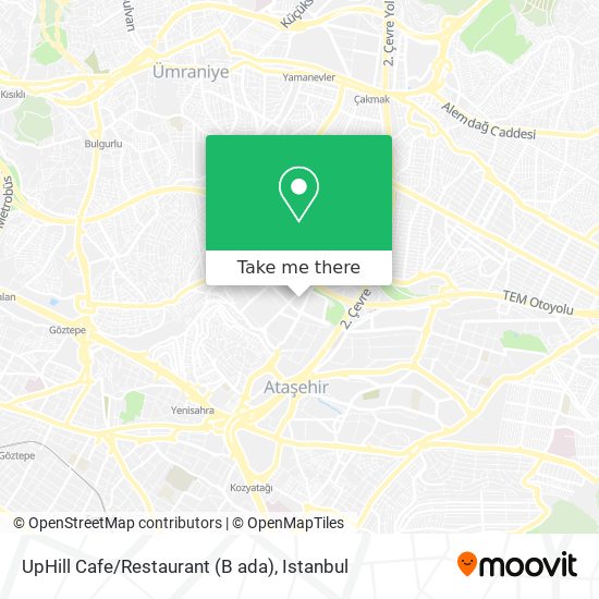 UpHill Cafe/Restaurant (B ada) map