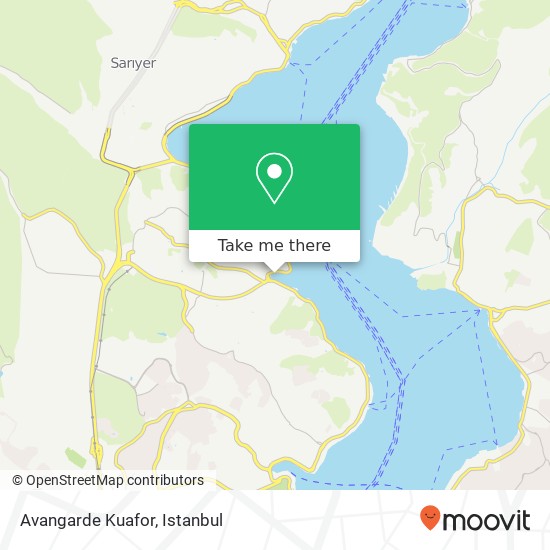 Avangarde Kuafor map