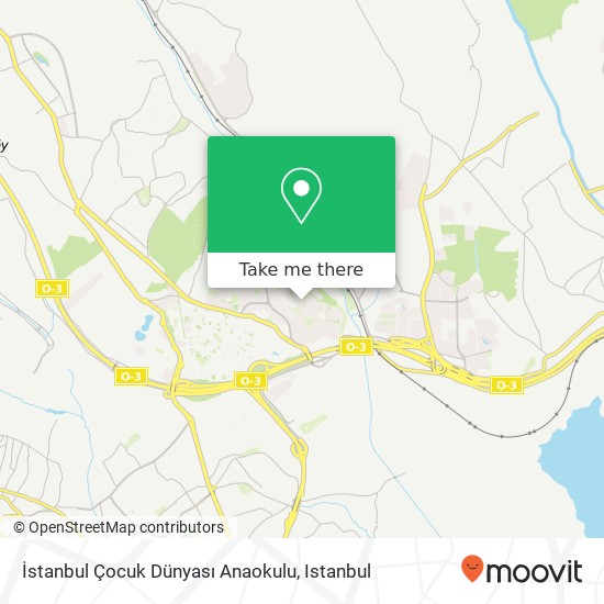 İstanbul Çocuk Dünyası Anaokulu map