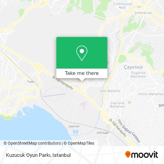 Kuzucuk Oyun Parkı map