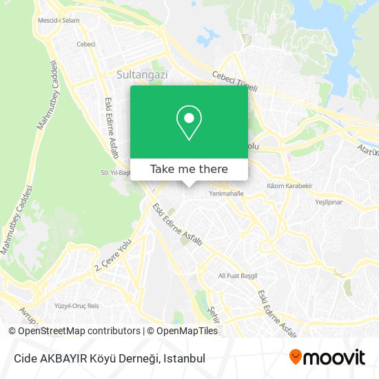 Cide AKBAYIR Köyü Derneği map