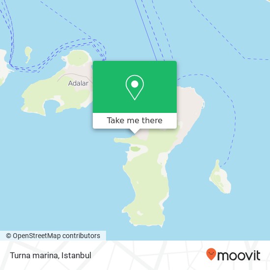 Turna marina map