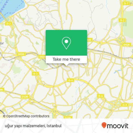 uğur yapı malzemeleri map