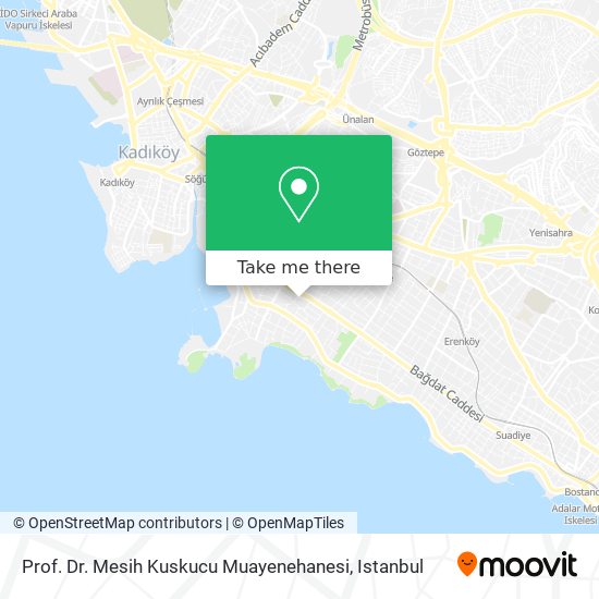 Prof. Dr. Mesih Kuskucu Muayenehanesi map