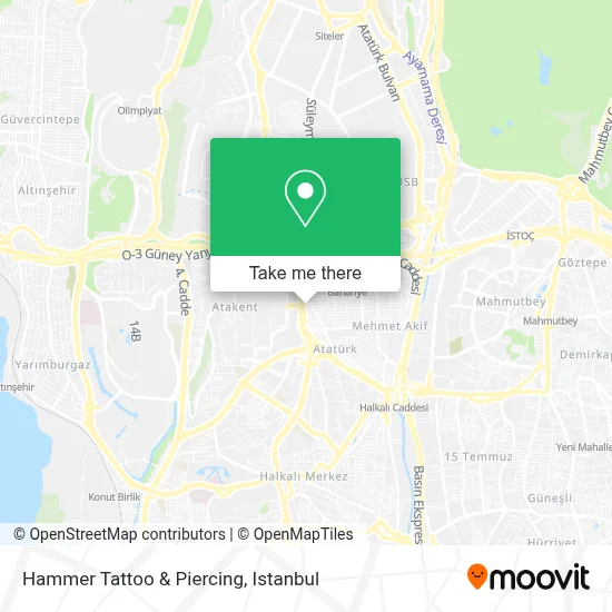 Hammer Tattoo & Piercing map