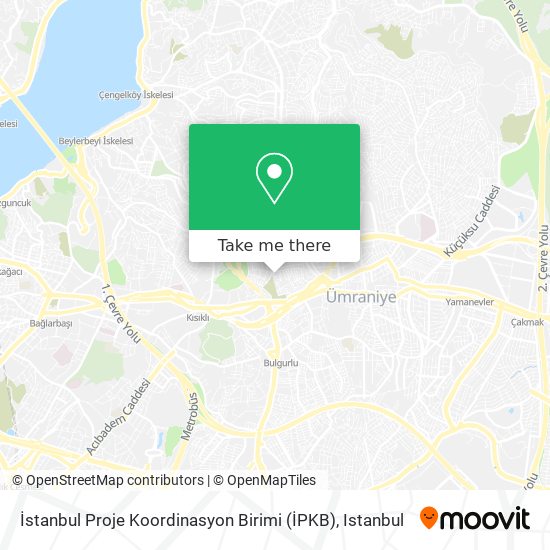 İstanbul Proje Koordinasyon Birimi (İPKB) map