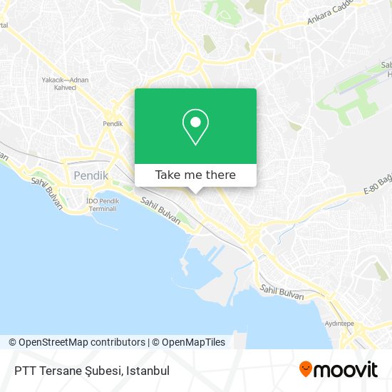 PTT Tersane Şubesi map