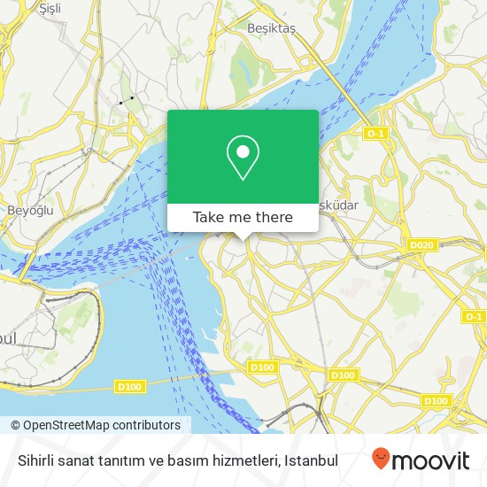 Sihirli sanat tanıtım ve basım hizmetleri map