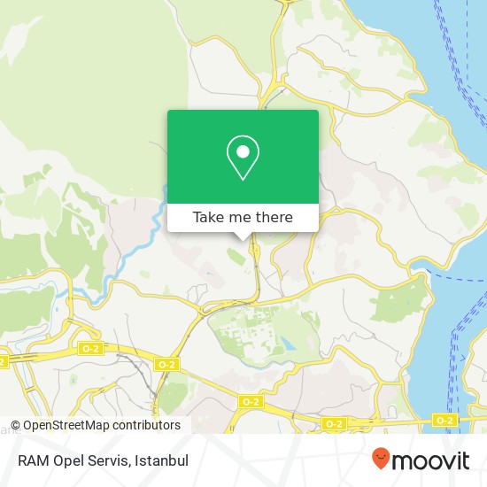 RAM Opel Servis map