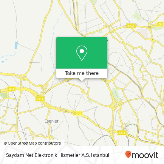 Saydam Net Elektronik Hizmetler A.S map