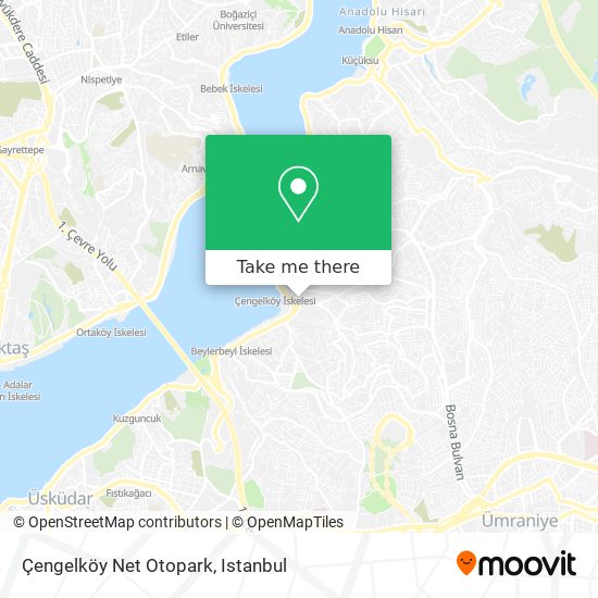 Çengelköy Net Otopark map
