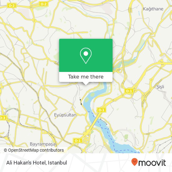 Ali Hakan's Hotel map