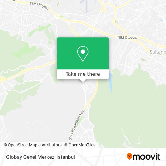 Globay Genel Merkez map