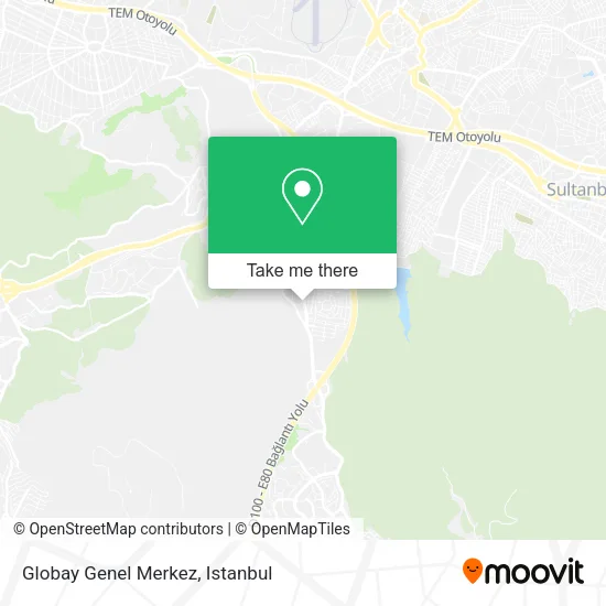Globay Genel Merkez map