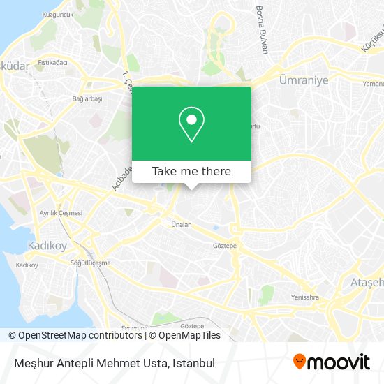 Meşhur Antepli Mehmet Usta map