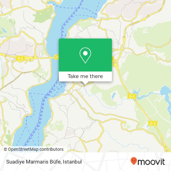 Suadiye Marmaris Büfe map