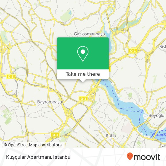 Kuşçular Apartmanı map