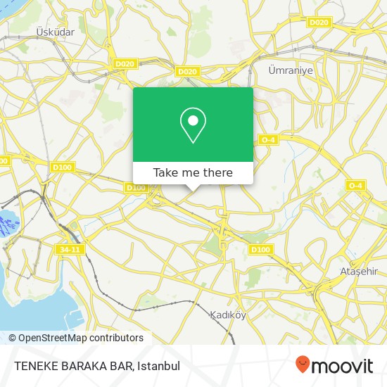 TENEKE BARAKA BAR map