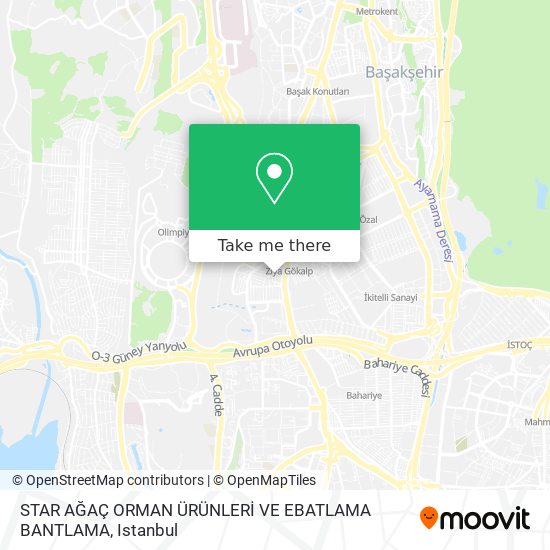 STAR AĞAÇ ORMAN ÜRÜNLERİ VE EBATLAMA BANTLAMA map