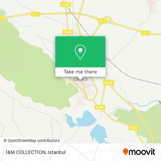 İ&M COLLECTİON map