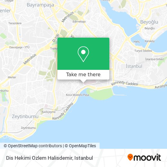 Dis Hekimi Ozlem Halisdemir map