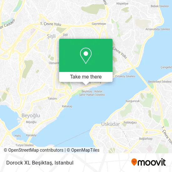 Dorock XL Beşiktaş map
