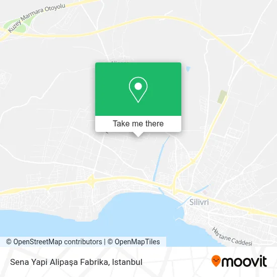 Sena Yapi Alipaşa Fabrika map