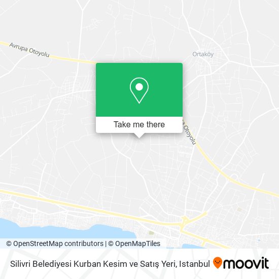 Silivri Belediyesi Kurban Kesim ve Satış Yeri map